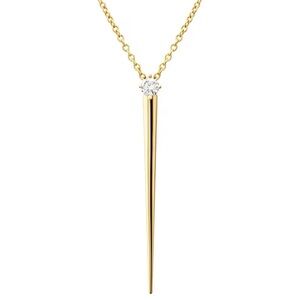 18K VERMEIL BROOKE DIAMOND